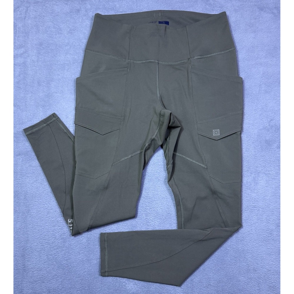 5.11 Tactical Leggings Womens L 30x28 Skinny Ankle Utility Stretch Gorpcore